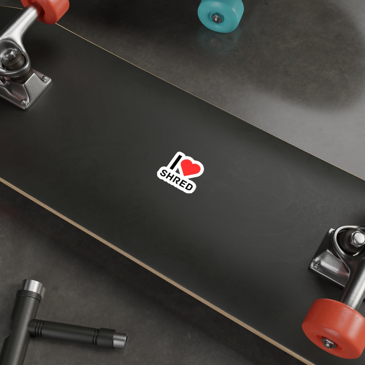 Die-Cut "I Love Shred" Sticker