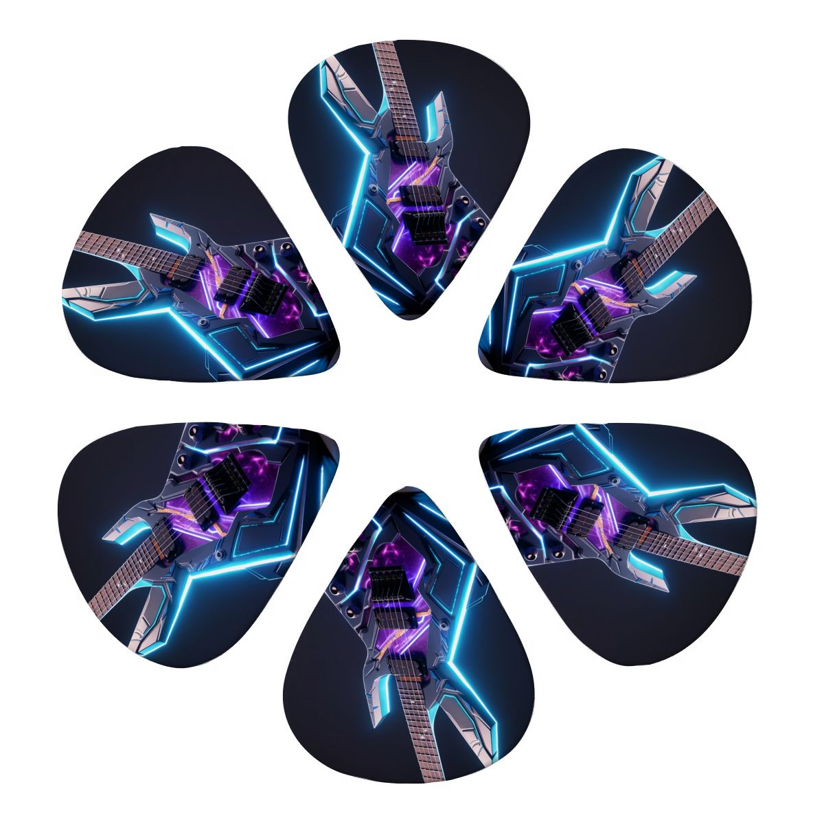 Face Melters Signature Guitar Pick 6 pcs